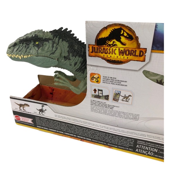 Jurassic World Dominion Strike N' Roar Giganotosaurus 🆕 - Picture 6 of 12